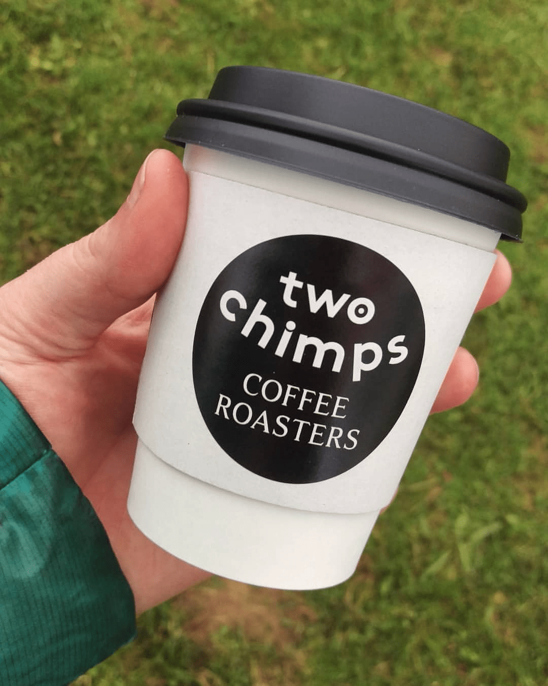 Recyclable Two Chimps Paper Cup