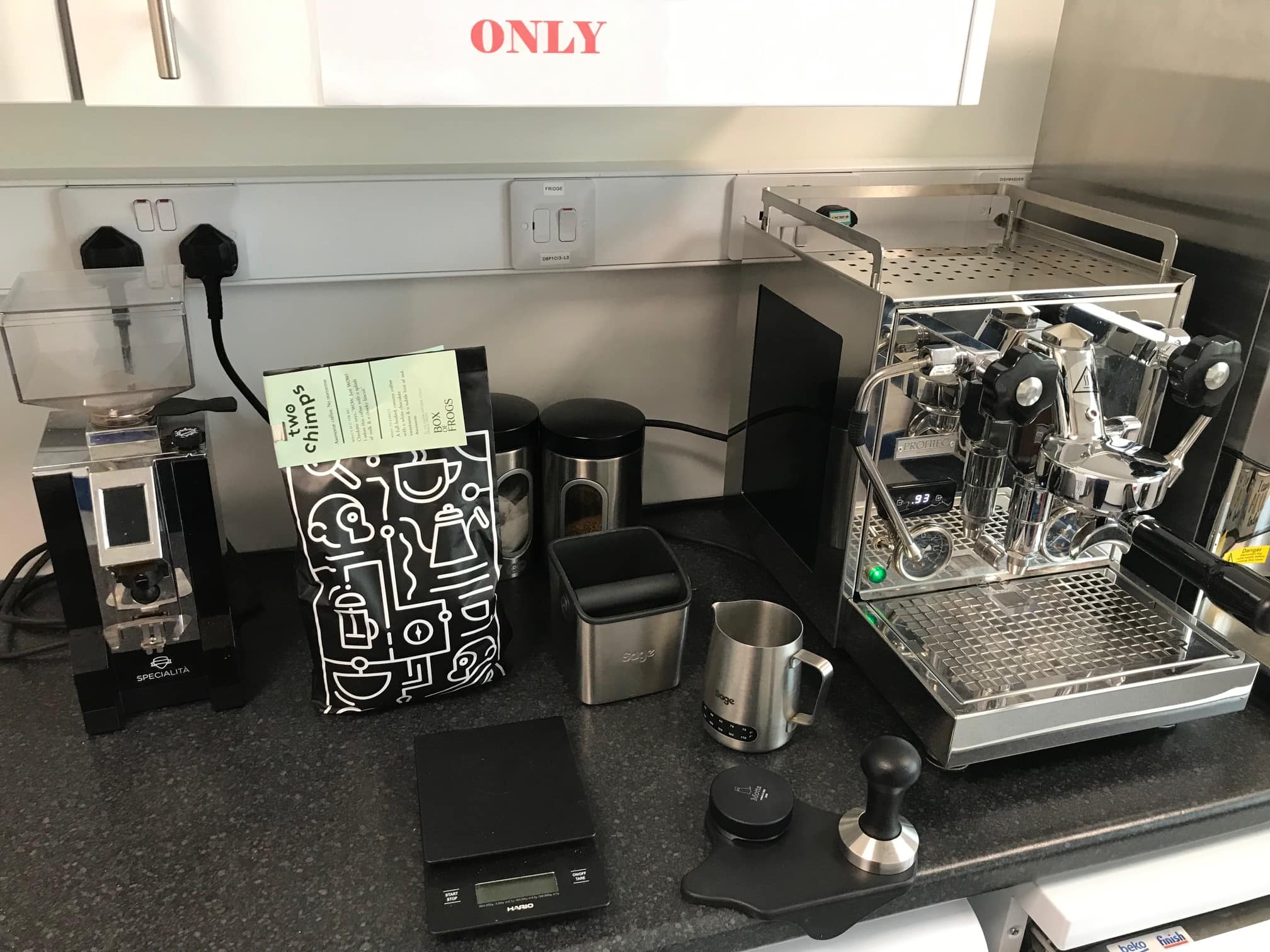 twochimps coffee and coffee machine