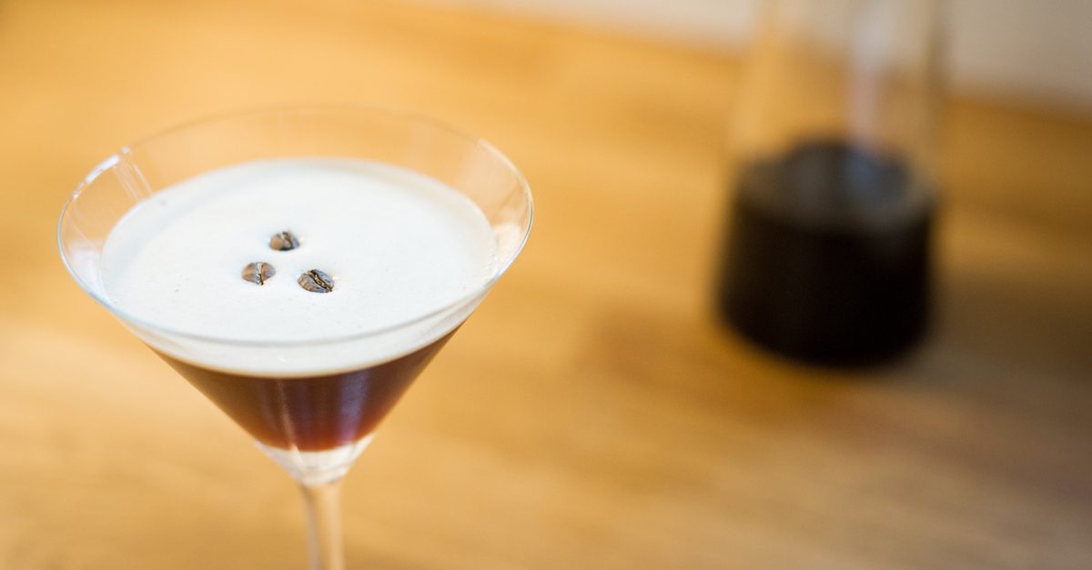 How to make an Espresso Martini - Two Chimps Coffee