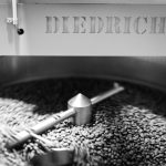 coffee in a cooling bin