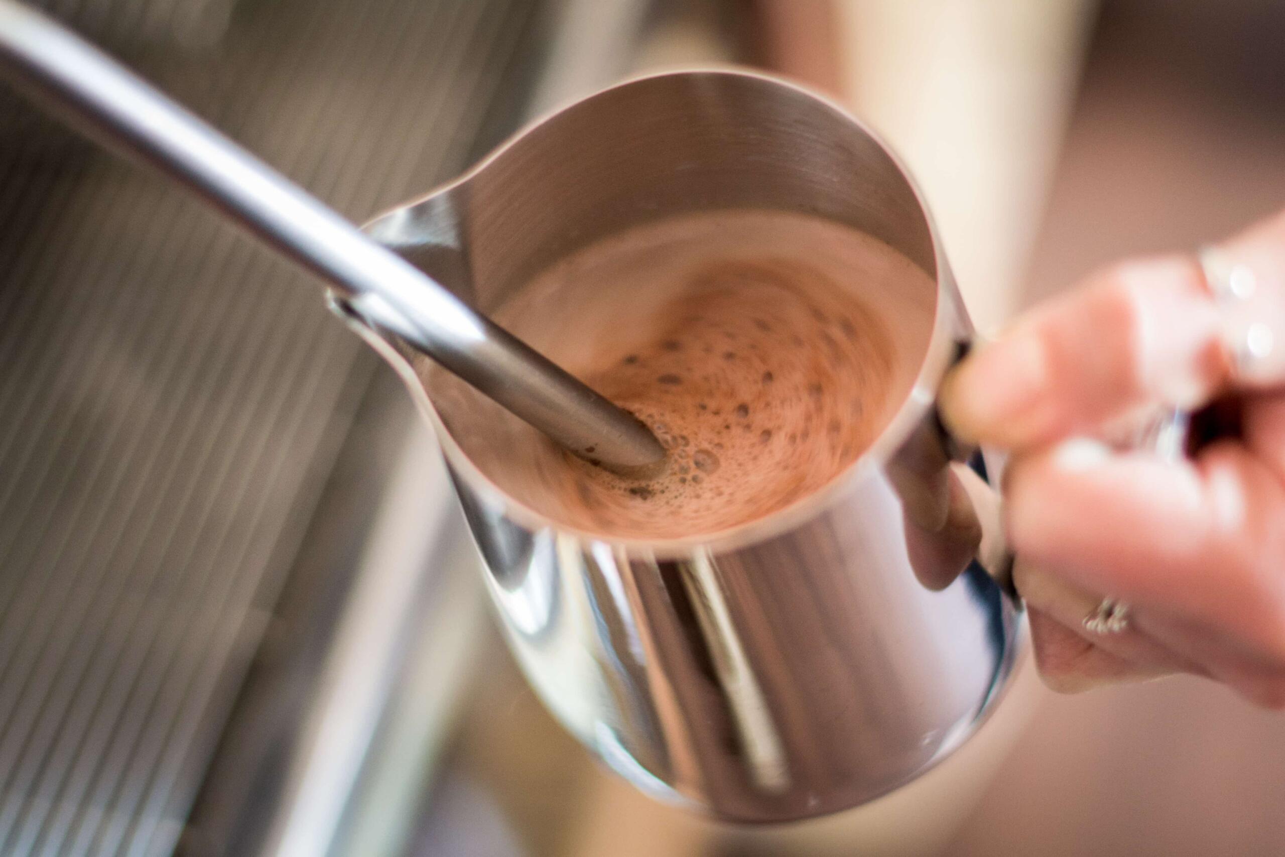 How To Make a Hot Chocolate Using an Espresso Machine - Two Chimps