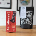Aeropress and coffee