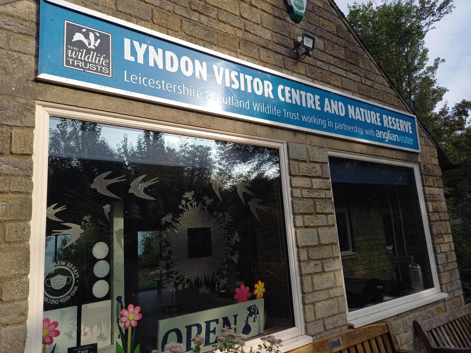 Exterior of Lyndon visitor centre