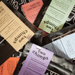 Different coffees in a pile