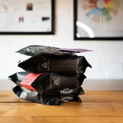 showing what you get in a coffee wholesale sample boc