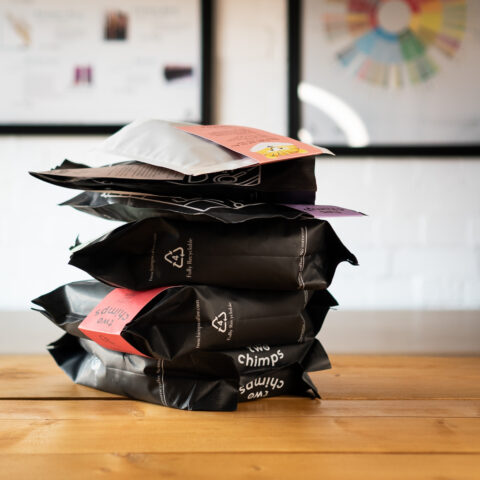 showing what you get in a coffee wholesale sample boc