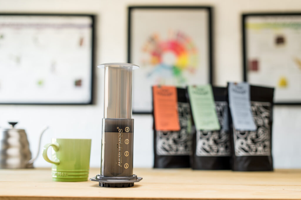 AeroPress and Coffee