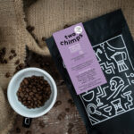 Two Chimps sparkling water decaf coffee