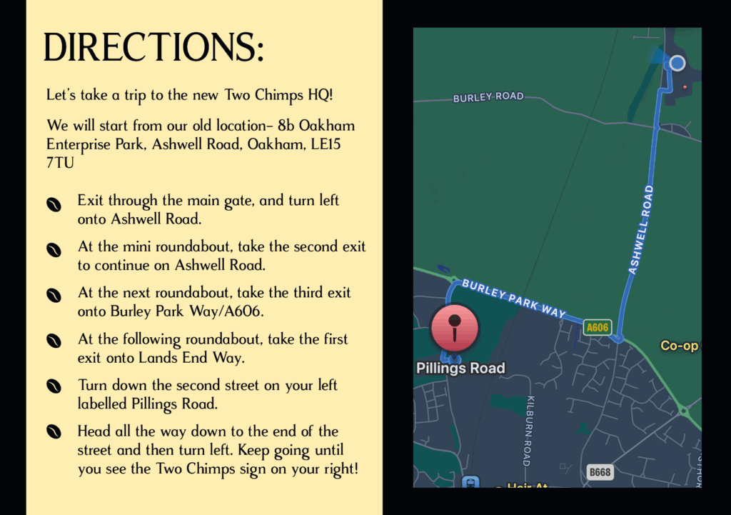 How to find us at 3a, 51 Pillings road